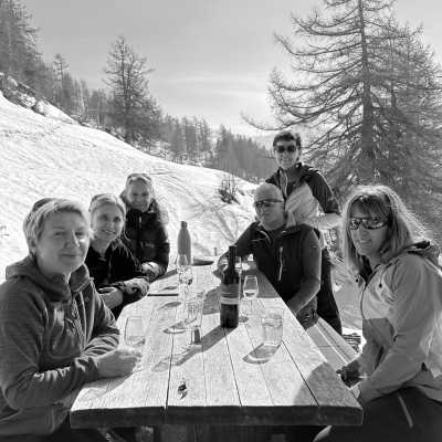 Switzerland - Tschärmilonga - Snowshoeing to an alpine hut - off the beaten tracks - 2