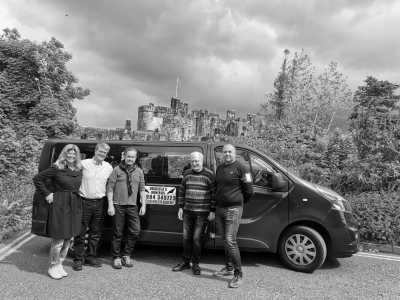 United Kingdom - York - Dracula in Whitby, with Bram Stoker's great-grandnephew Dacre Stoker - 3