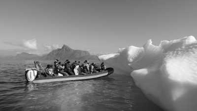 Greenland - Glacier Lodge Eqi - Experience the midnight sun on a Greenland Adventure Expedition:Lets Explore by Boat, on Land and in the Air! See a Giant Melting Glacier, Blue UNESCO Icebergs and More - 3