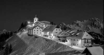 Europe - Monte lussari - Winter Hiking, Dog Sledding, Italian Alps & Lots of Fun! ❄️