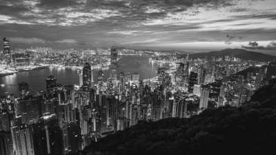 Hong Kong - Victoria Peak - Hong Kong Coworking Escape: Creamfields Festival, Hiking, and Street Food Highlights! 🎶