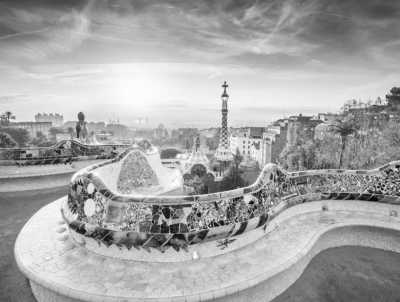 Spanien - Park Güell - Barcelona Art 🎨 & Culture 🏯 City Trip: Where Creativity Meets Sun and Sand 🏖️, Spain - 5