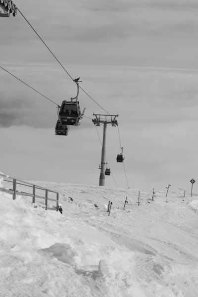 Romania - Sinaia - Skiing on the slopes of Sinaia and Poiana Brasov - Romania 1 - 6
