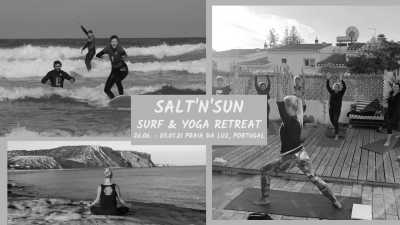 Portugal - SALT'N'SUN Surf & Yoga Retreat at Praia da Luz, Algarve, Portugal - JoinMyTrip