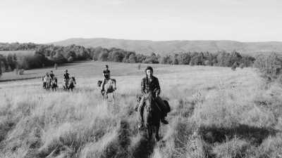 Romania - Barajul Gura Riului - Eine Pferdereise mit Bogenschießen durch die Natur in Rumänien - 1