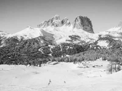 Italy - Fassa Valley - Skiing in the Alps, Sellaronda Dolomites, Italy - 3