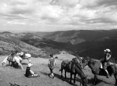 Romania - Crinț - Wanderritt Transsilvanien, Rumänien - 2