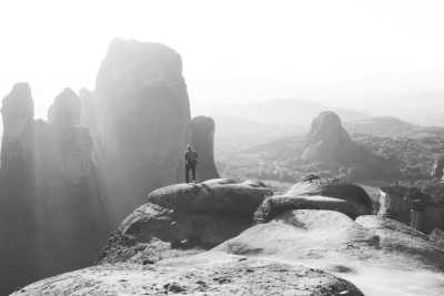 Griechenland - Main Observation Deck of Meteora - Greece - Meteora Monasteries Sunset, Kalambaka, Old Athens, Traditional Food and MORE (single room)