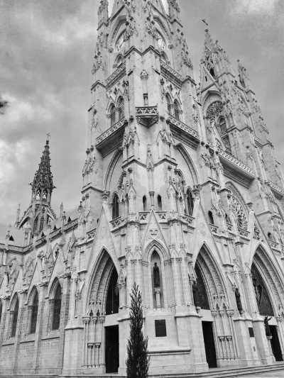 Ecuador - Basílica del Voto Nacional - Enjoy Quito, Ecuador: Cable Cars with Stunning Views, Horseback Ride Around Volcanoes, Swim in Hot Springs,Taste Ecuadorian Chocolate & MORE! - 1