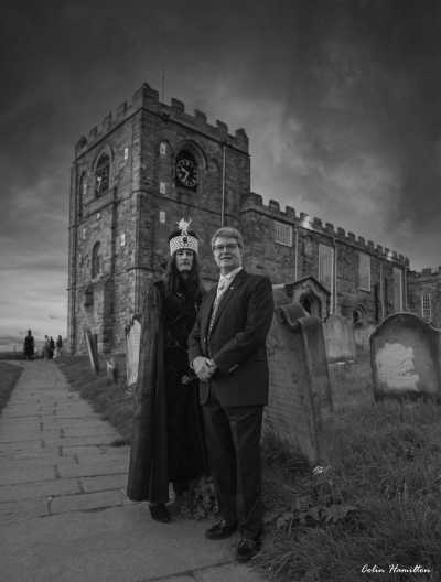 United Kingdom - Whitby - Dracula in Whitby, with Bram Stoker's great-grandnephew Dacre Stoker - 4