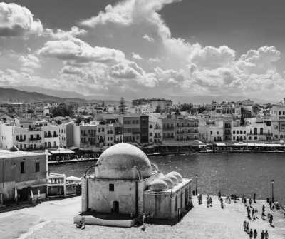 Greece - Old Venetian Port of Chania - HomeOffice in CRETE 🇬🇷 ☀️  (Chania): 2 pools, playroom, gym, BBQ and much more! - 3