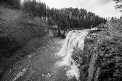 United States - Upper Mesa Falls - Explore the Wonders of Yellowstone: Guided Trip in the USA's Iconic National Park