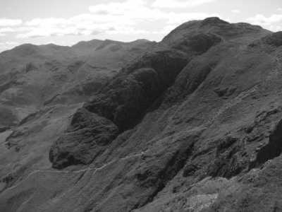 Vereinigtes Königreich - Harrison Stickle - Lake District UK, Great Langdale Pikes, Two days of Hiking, Camping Included