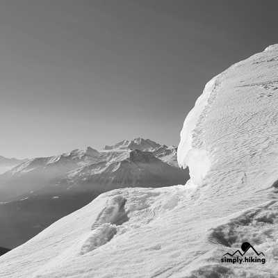 Switzerland - Tschärmilonga - Snowshoeing to an alpine hut - off the beaten tracks - 15