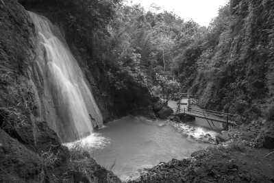 Indonesia - Kedung Pedut Waterfall - Your Cultural Trip in Yogyakarta, Indonesia: Borobudur Buddhist and Prambanan Hindu Temple Pyramid - 1