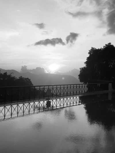 Indonesia - Padang Panjang City - Hiking to Marapi Volcano and stay at a lake inside a volcano, West Sumatra, Indonesia