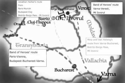 Rumänien - Pasul Birgaului - Transylvania with Bram Stoker's great-grandnephew, Dacre Stoker - 2