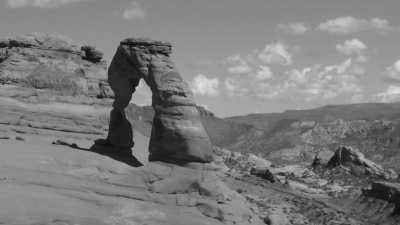 United States - Arches National Park Road - Christmas in Utah National Parks
