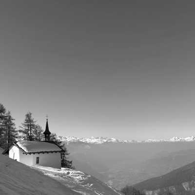 Switzerland - Tschärmilonga - Snowshoeing to an alpine hut - off the beaten tracks - 18