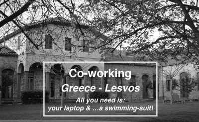 Greece - Pirgi Thermis - Co-Working Trip with a Local on the Greek island of Lesvos 💻🇬🇷 - 20