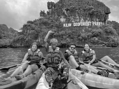 Südostasien - Kilim Geoforest Park - Singapore & Malaysia 🏝  Coliving Sun, Fun & Retreat Relax, Beachfront villa