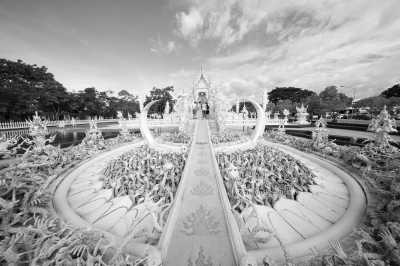 Thailand - Wat Rong Khun - White Temple - Mountain Retreat: A Cozy Co-Working Experience in Chiang Rai, Thailand - 2