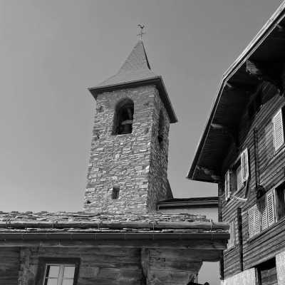 Switzerland - Guttet - Snowshoeing to an alpine hut - off the beaten tracks - 4