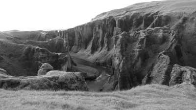 Island - Fjaðrárgljúfur - Icelandic Odyssey: The Ultimate 8 Days Road Trip Adventure