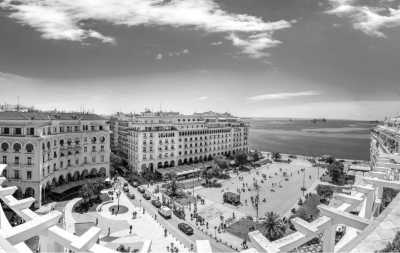 Greece - Aristotelous Square - Beauty of Greece! 🇬🇷💙🤍 - 1