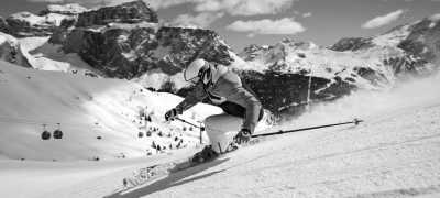 Italy - Fassa Valley - Skiing in the Alps, Sellaronda Dolomites, Italy - 4