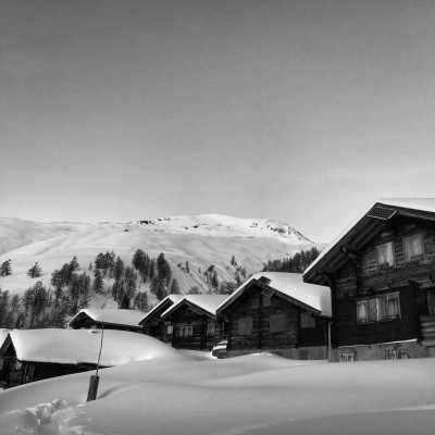 Switzerland - Tschärmilonga - Snowshoeing to an alpine hut - off the beaten tracks - 18