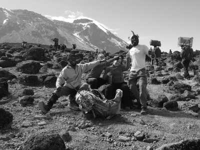 Tansania - Baranco Camp - Climb Mount kilimanjaro 7 Days via Machame route