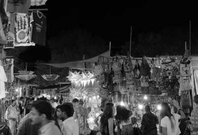 Indien - Night Market Baga - Heritage to Coast, Exploring Nature: Maharashtra & Goa Road Journey!