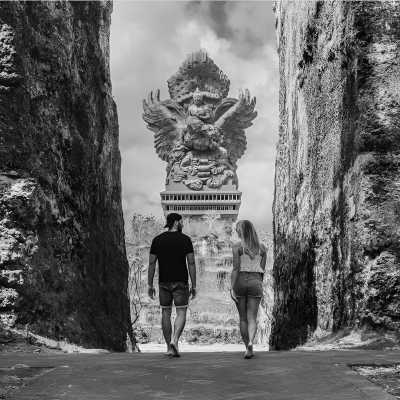 Indonesia - Garuda Wisnu Kencana Cultural Park - Celebrating New Year Party at World Biggest Beachclub Ft Martin Garrix|in Bali Indonesia