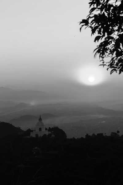 Nepal - World Peace Pagoda - Exploring the Cultural, Natural, and Adventurous Wonders of Pokhara, Nepal - 2