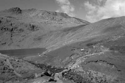Vereinigtes Königreich - Esk Pike - Lake District UK, Great Langdale Pikes, Two days of Hiking, Camping Included