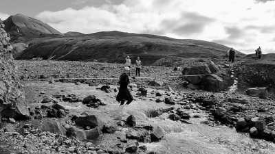 Iceland - Álftavatn - World's Best Hikes 🥾⛺ ICELAND + Ultra Marathon watch! - 2