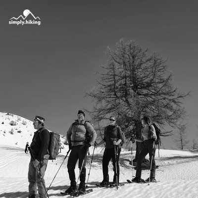 Switzerland - Tschärmilonga - Snowshoeing to an alpine hut - off the beaten tracks - 12