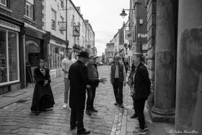 United Kingdom - Whitby - Dracula in Whitby, with Bram Stoker's great-grandnephew Dacre Stoker - 14