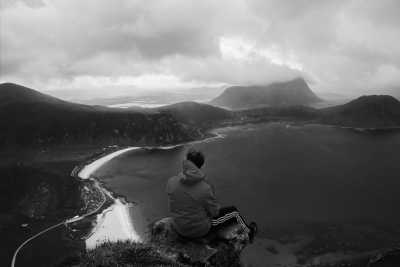 Norwegen - Tindstinden peak - Lofoten Islands Norway 🏔️ - 3