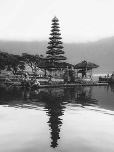 Indonesia - Ulun Danu Beratan Temple - Co-working in Bali: Ubud City Center, Snorkelling Experience, Gates of Heaven, Volcano Hike, Monkey Forest, Elephant Cave, Balinese Cooking Class and so Much More!