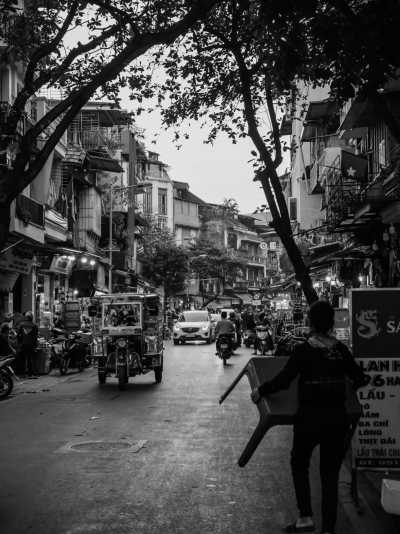 Vietnam - Altes Viertel Hanoi - 🇻🇳 The Vietnam Experience: From Hanoi to Ninh Binh (Tam Coc): Limestone Landscapes Escapes 🏙🌾🛵🏞 - 1