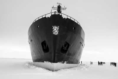 Finland - Icebreaker Sampo check-in - Winter Adventure in Finland❄️ Northern Light, Snowmobile, Reindeer, Ice Floating, Icebreaker, and Santa Claus Village☃️ - 1