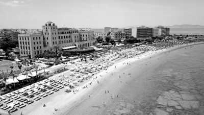 Greece - Elli Beach - Beauty of Rhodes : Boat trips, Bus tours and Turquoise beaches 🥥🌴