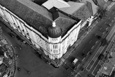 Indonesia - Old Town Street (eat and shopping) - Jakarta's Wilderness: Via Ferrata Hiking and Bali-Like Retreat on the Thousand Islands