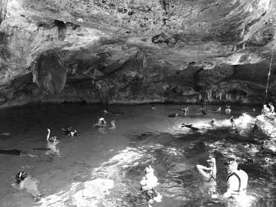 Mexico - Two Eyes Cenote - Home Office in TULUM, Mexico with a Local: Beach, Cenotes, Fantastic Food and Much More! 🔜🌴