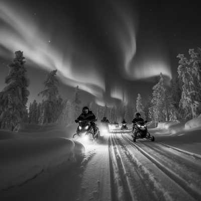 Finland - Lapland - Coworking-Reise zum Jahreswechsel in FINNLAND 🇫🇮: Naturspektakel, Neujahrsfeier, Abenteuer und Entspannung 🎉🧗🏼🧖🏼‍♀️