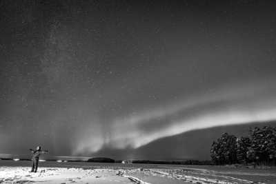 Finnland - Rovaniemi - Chasing Northern Lights 🌌 through Finnish Lapland 🎄🧑‍🎄❄️🫎 - 2