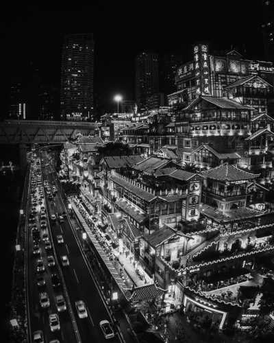 China - Chongqing People's Square - Discover Cyberpunk Paradise: Unravel Chongqing's Futuristic Charms in China