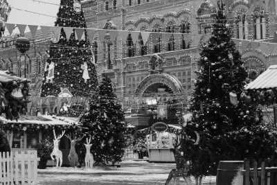 Austria - Rathausplatz - Christmas time in Vienna, Austria